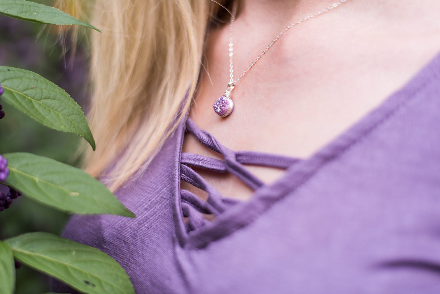 Druzy Necklaces