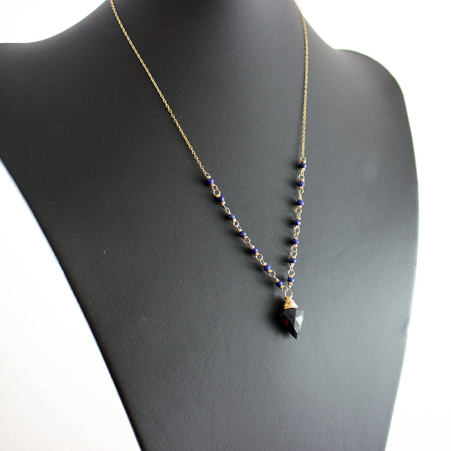 As Worn on The Originals - Black Spinel Necklace